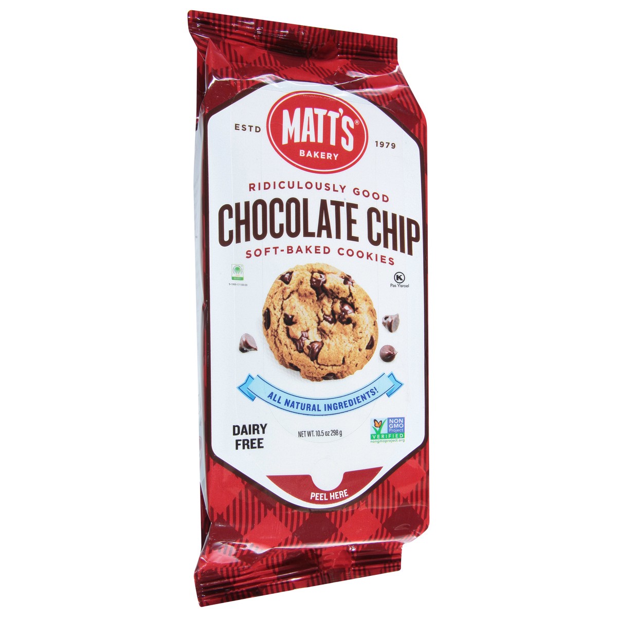 slide 6 of 9, Matt's Bakery Soft-Baked Chocolate Chip Cookies 10.5 oz, 10.5 oz