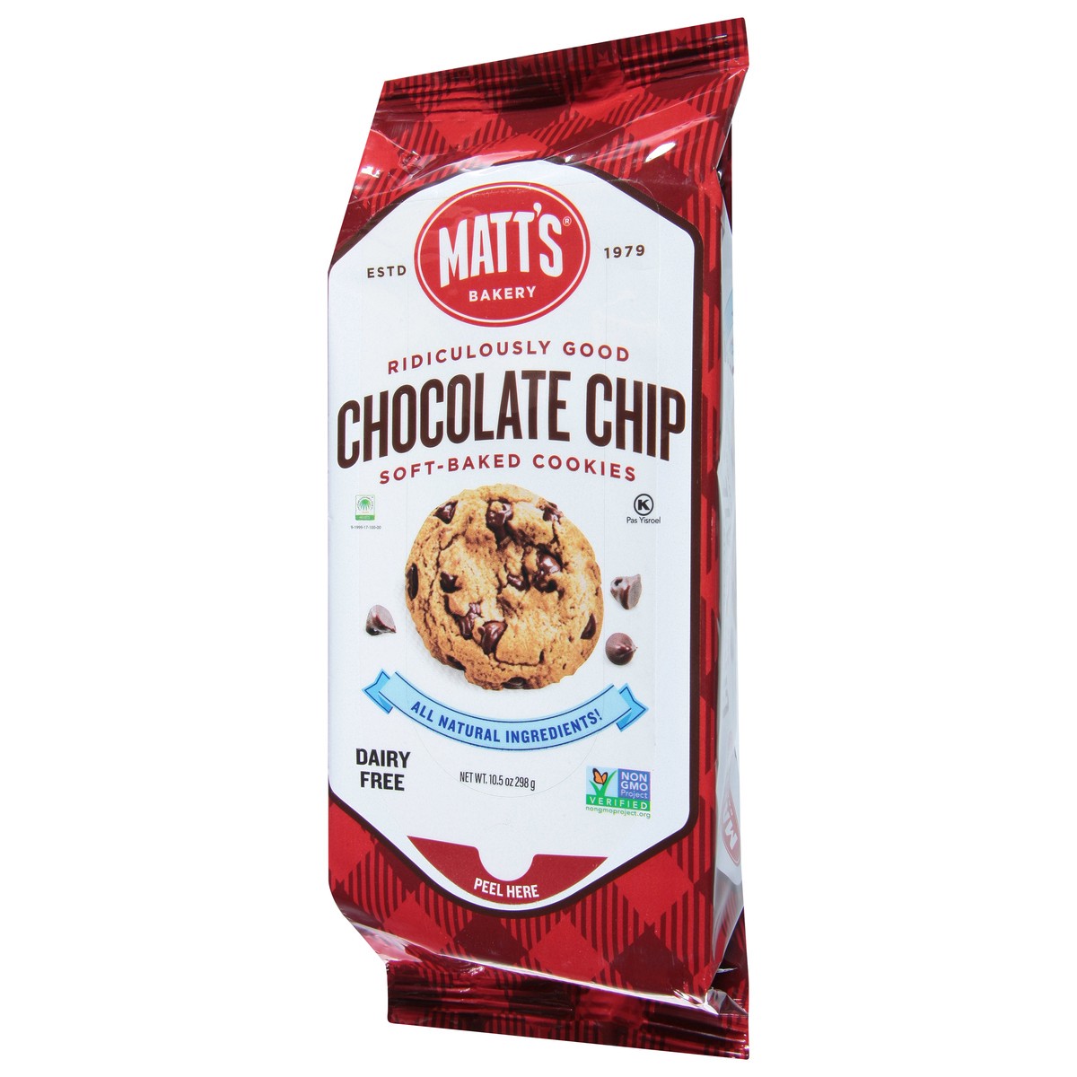 slide 7 of 9, Matt's Bakery Soft-Baked Chocolate Chip Cookies 10.5 oz, 10.5 oz