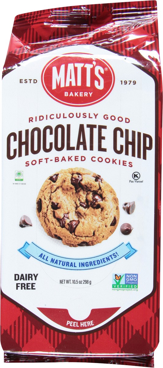 slide 9 of 9, Matt's Bakery Soft-Baked Chocolate Chip Cookies 10.5 oz, 10.5 oz