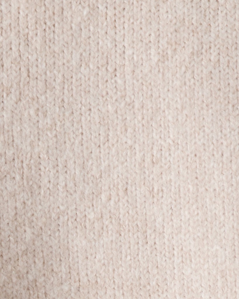 slide 3 of 3, Oshkosh Girls Flare Sweater Knit Pants - Ivory Beige 4, 1 ct