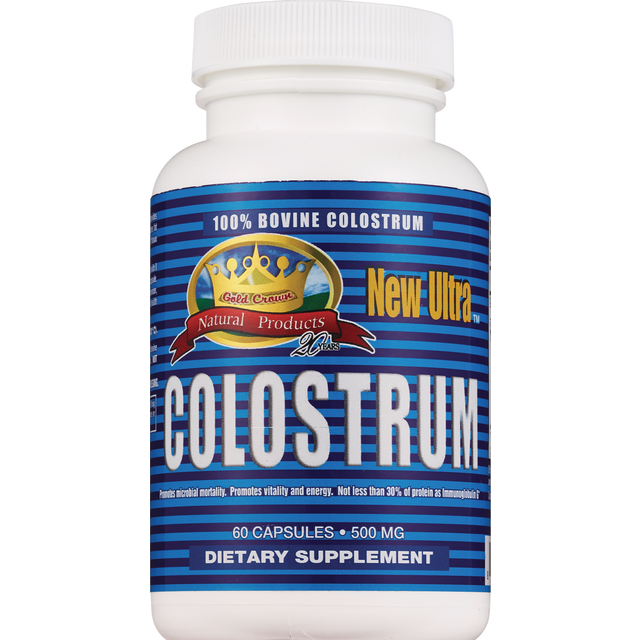 slide 1 of 1, Crown Colostrum Ultra, 60 ct