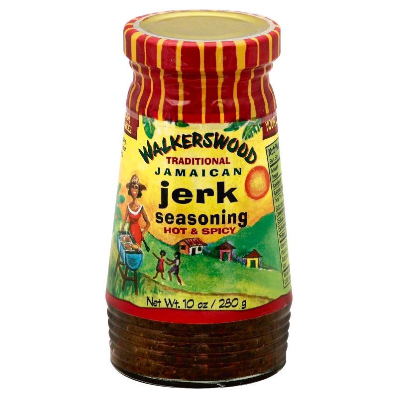 slide 1 of 9, Walkerswood Traditional Jamaican Jerk Seasoning Hot 10oz, 10 oz