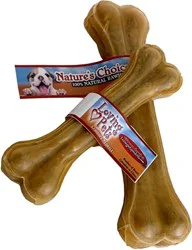 Loving Pets Natural Rawhide Bone