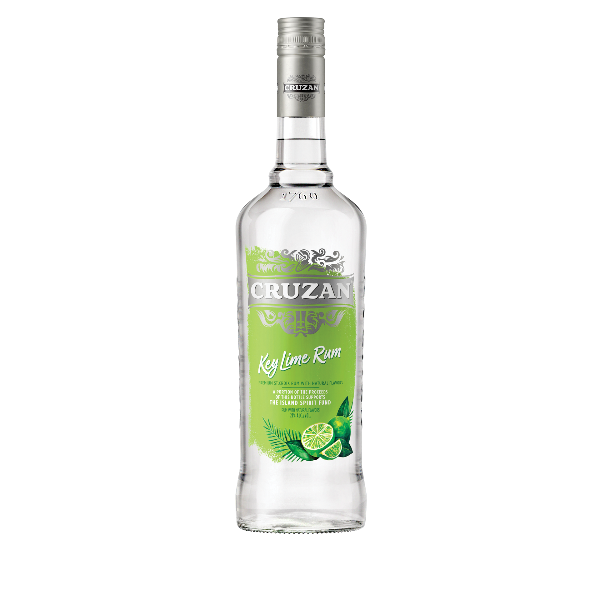 slide 2 of 2, Cruzan Key Lime Flavored Rum 750 ml, 750 ml