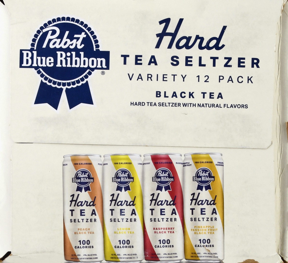 slide 7 of 9, Pabst Hard Seltzer Hard Tea Var 12Pk Can, 12 ct; 12 oz