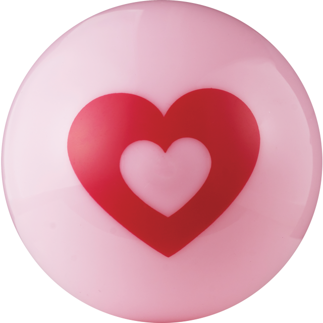 slide 1 of 1, RED AND PINK Flshng Bnce Ball, 1 ct