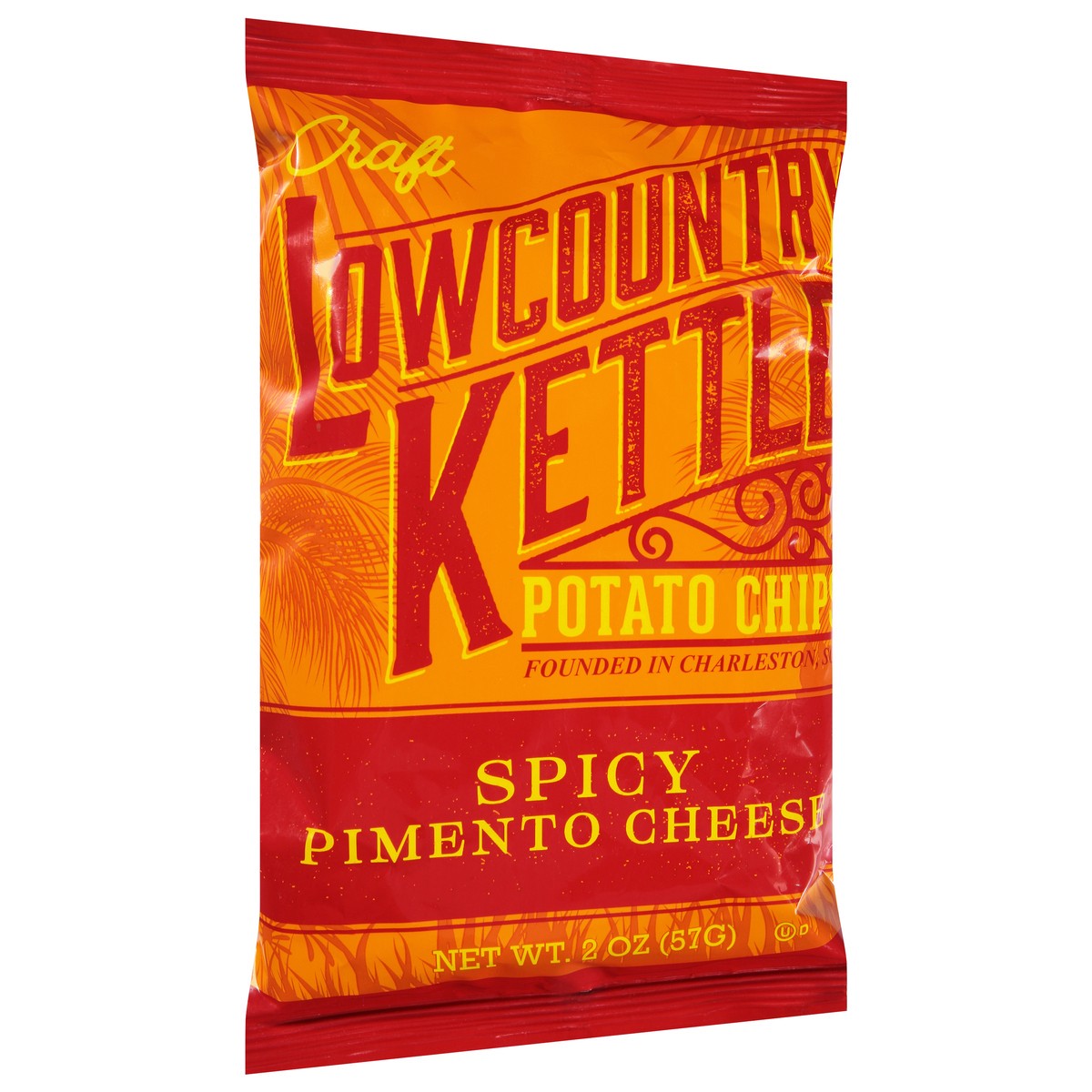 slide 10 of 14, Lowcountry Kettle Craft Spicy Pimento Cheese Potato Chips 2 oz, 2 oz