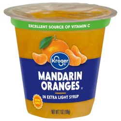 Kroger Mandarin Oranges Fruit Cup