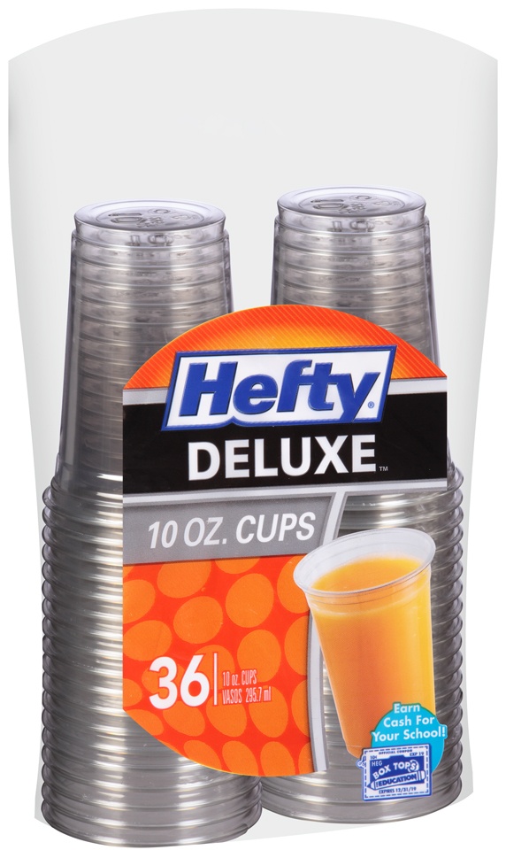 slide 1 of 1, Hefty Deluxe Cups, 36 ct