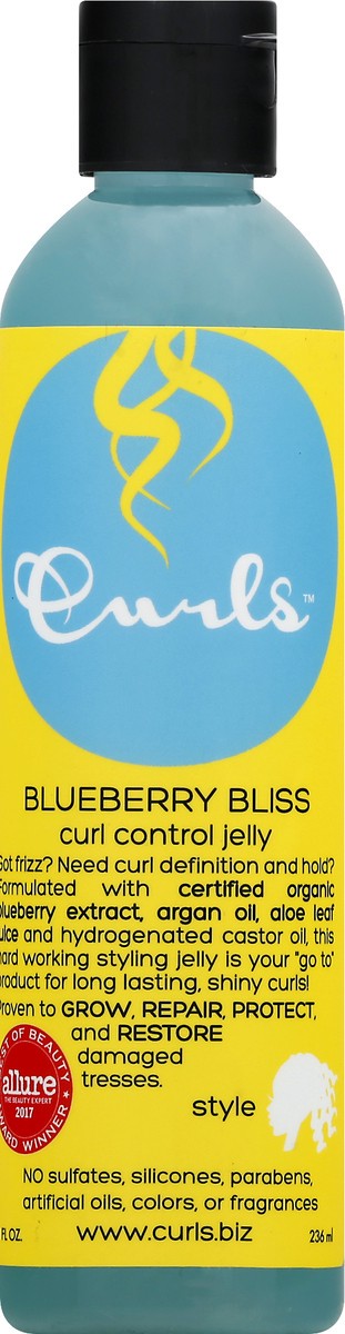 slide 6 of 9, Curls Blueberry Bliss Curl Control Jelly, 8 oz