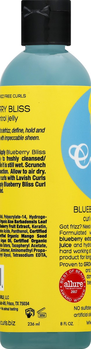 slide 7 of 9, Curls Blueberry Bliss Curl Control Jelly, 8 oz