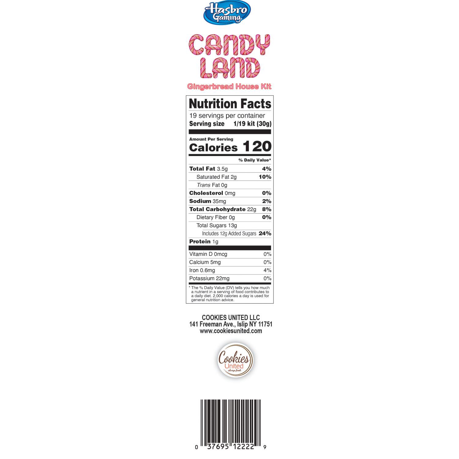 slide 4 of 4, Cookies United Candy Land Gingerbread House Kit, 20 Oz, 20 oz