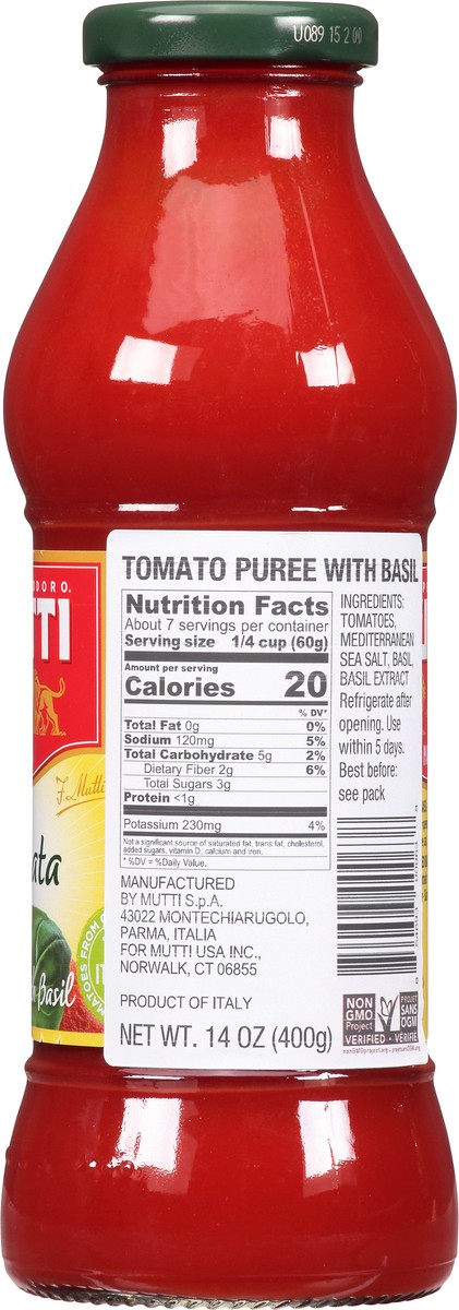 slide 3 of 14, Mutti Passata 14 oz, 14 oz