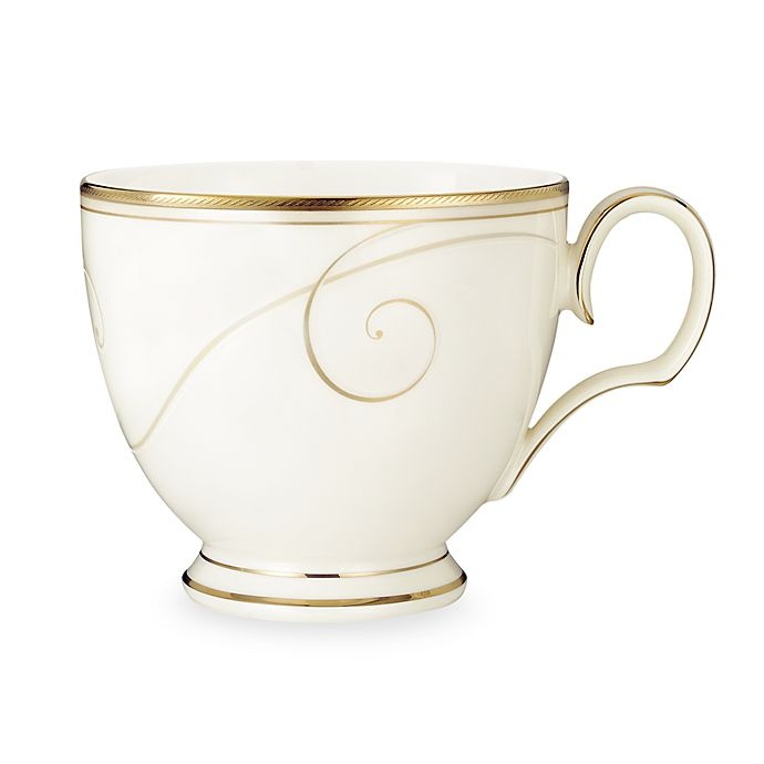 slide 1 of 1, Noritake Golden Wave Teacup, 1 ct