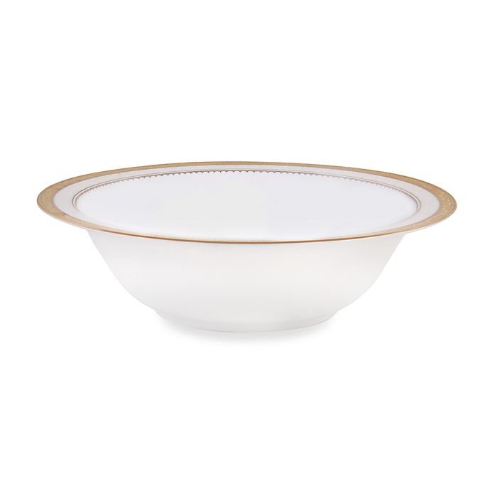 slide 1 of 1, Noritake Odessa Gold Round Vegetable Bowl, 1 ct