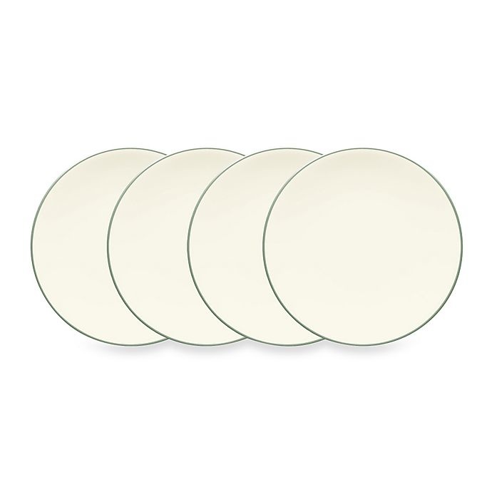 slide 1 of 1, Noritake Colorwave Mini Plates - Green, 4 ct