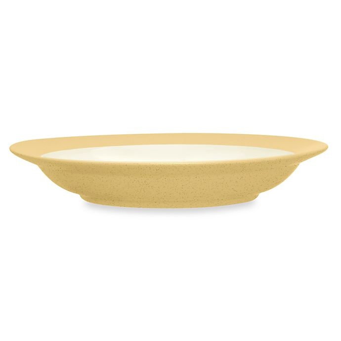 slide 1 of 1, Noritake Colorwave Rim Pasta Bowl - Mustard, 1 ct