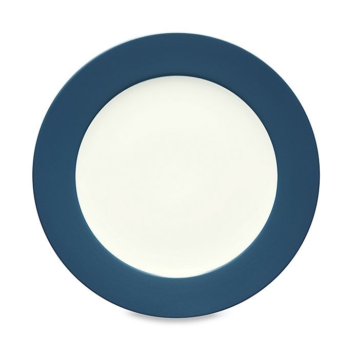 slide 1 of 1, Noritake Colorwave Rim Dinner Plate - Blue, 1 ct