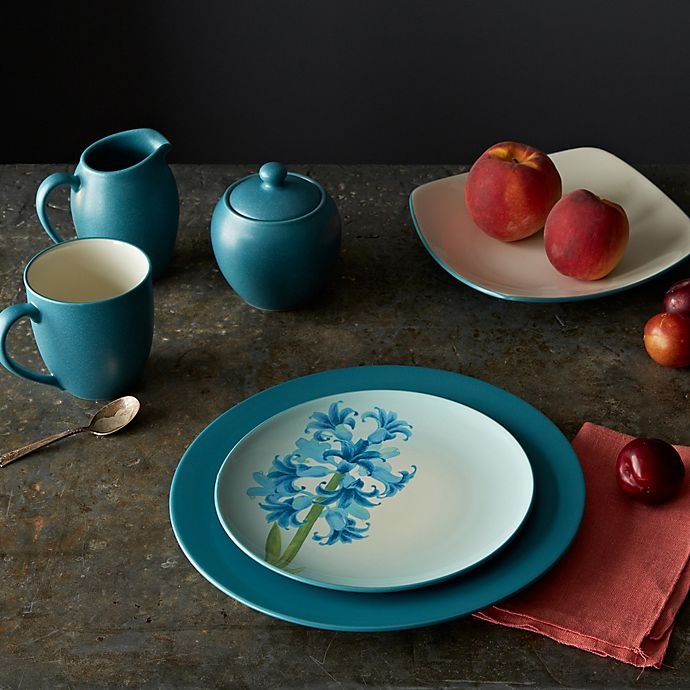 slide 2 of 2, Noritake Colorwave Rim Place Setting - Turquoise, 4 ct