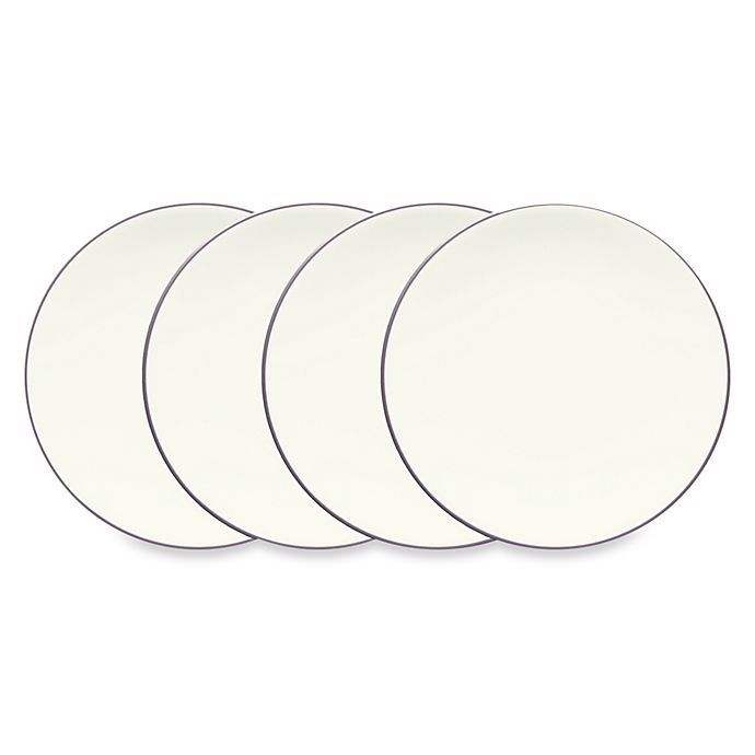 slide 1 of 1, Noritake Colorwave Mini Plates - Plum, 4 ct