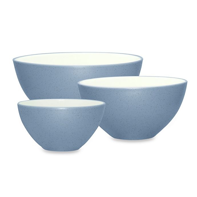 slide 1 of 1, Noritake Colorwave Bowl Set - Ice, 3 ct