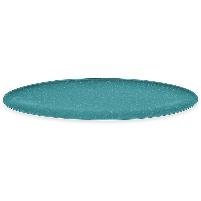 slide 1 of 1, Noritake Colorwave Oblong Tray - Turquoise, 16 in