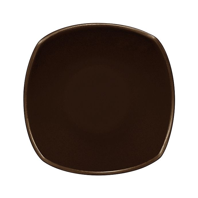 slide 2 of 2, Noritake Colorwave Small Square Bowl - Chocolate, 1 ct