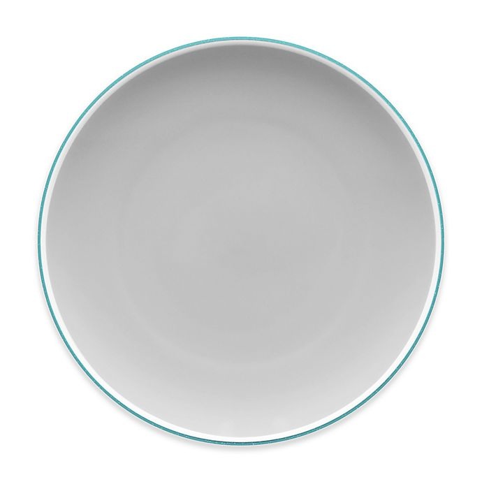 slide 1 of 1, Noritake ColorTrio Coupe Salad Plate - Turquoise, 1 ct