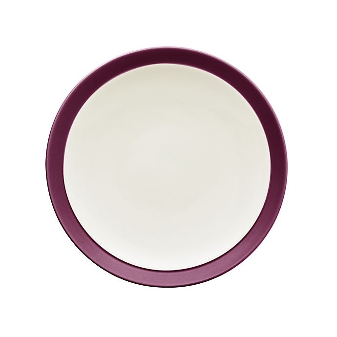 slide 1 of 1, Noritake Colorwave Curve Salad Plate - Burgundy, 1 ct