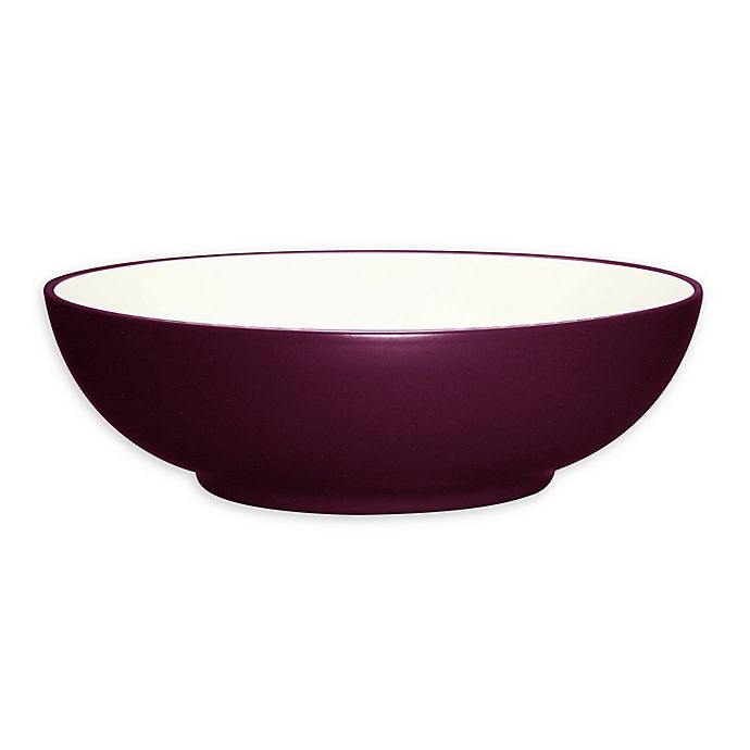 slide 1 of 3, Noritake Colorwave Vegetable Bowl - Burgundy, 1 ct