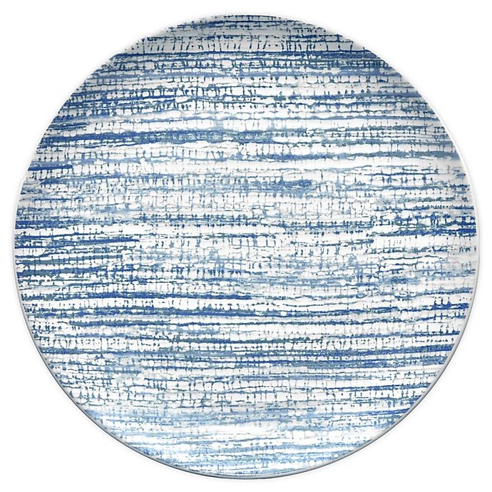 slide 1 of 7, Noritake Colorwave Weave Accent Plate - Blue, 1 ct