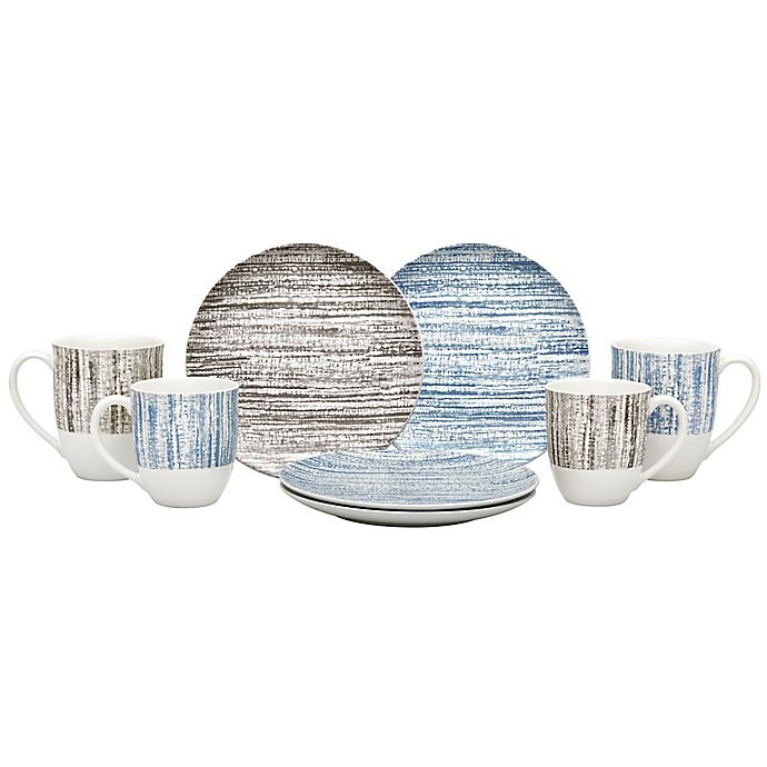 slide 2 of 5, Noritake Colorwave Weave Accent Plates - Blue, 4 ct