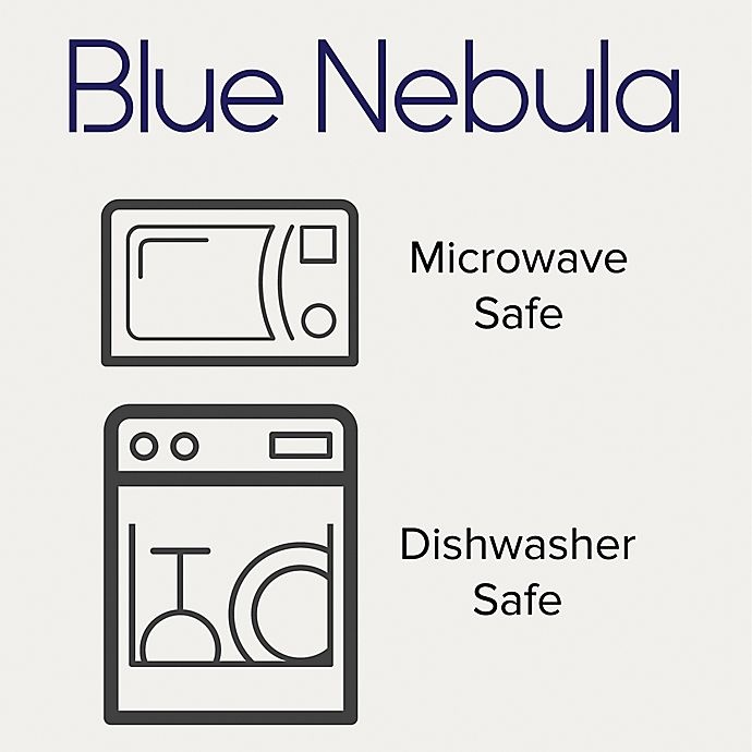 slide 2 of 2, Noritake Blue Nebula Dinnerware Set, 12 ct