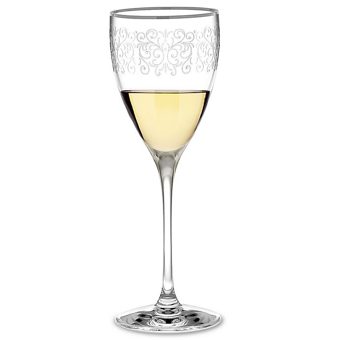 slide 1 of 2, Noritake Odessa Platinum Wine Glass, 1 ct