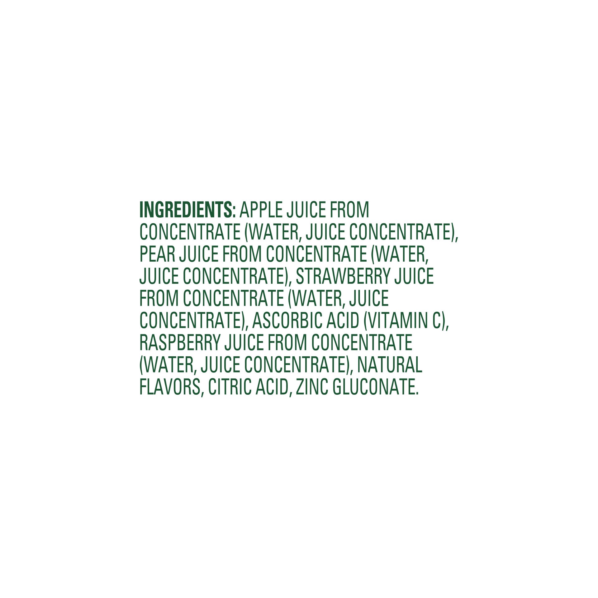 slide 4 of 4, Juicy Juice 100% Juice Immune System Support From Vitamin C And Zinc, Berry Punch, 8 Count, 6.75 Fl Oz Juice Boxes, 8 ct