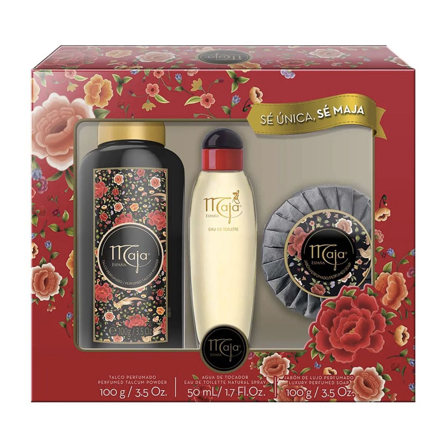 slide 2 of 3, Maja Classic 3Pcset(1.7Oz Edt/3.5Oz Talcmpwdr/3.5Oz Barsoap), 1 ct