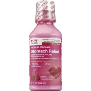 slide 1 of 1, Cvs Health Bismuth, Cherry Flavor, 12 Oz, 12 oz