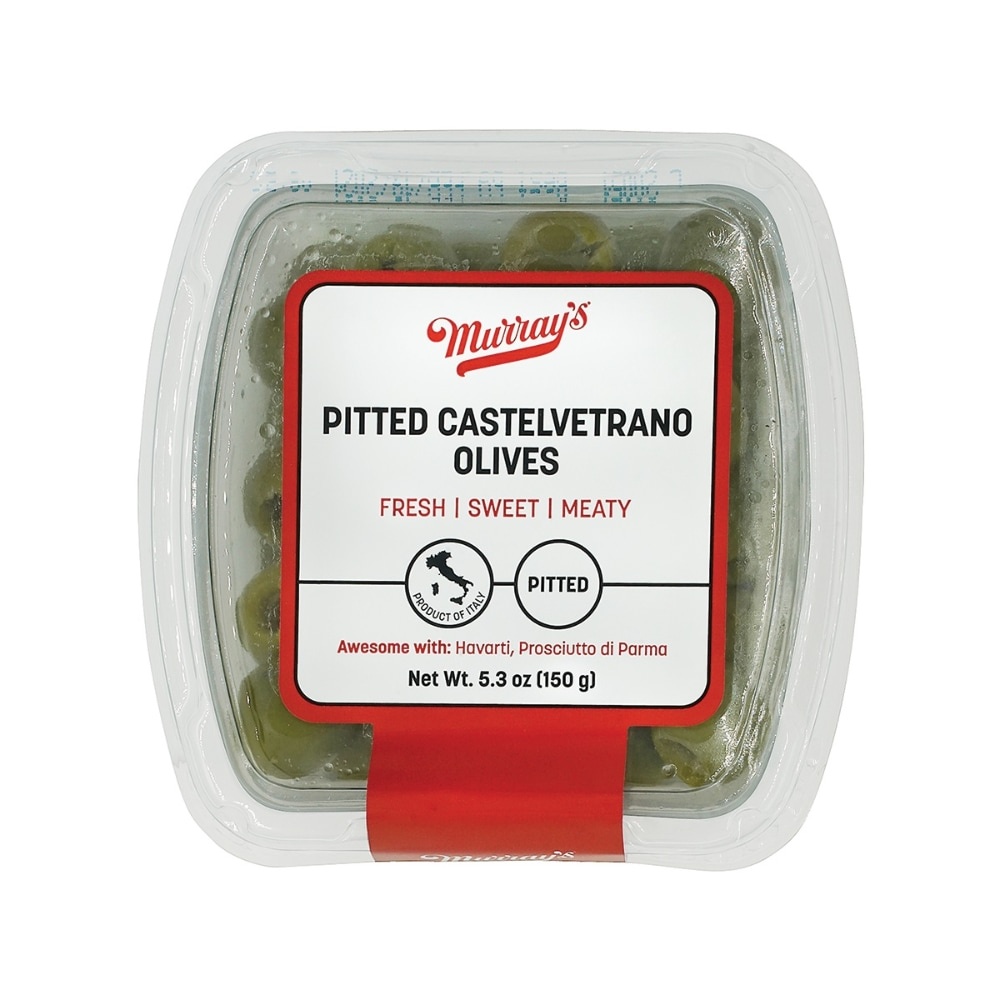 slide 1 of 1, Murray's Pitted Castelvetrano Olives, 5.3 oz