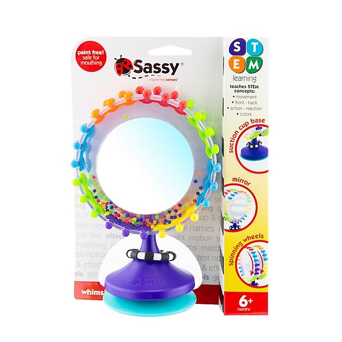 slide 2 of 5, Sassy Whimsical Wheel High Chair Toy, 1 ct