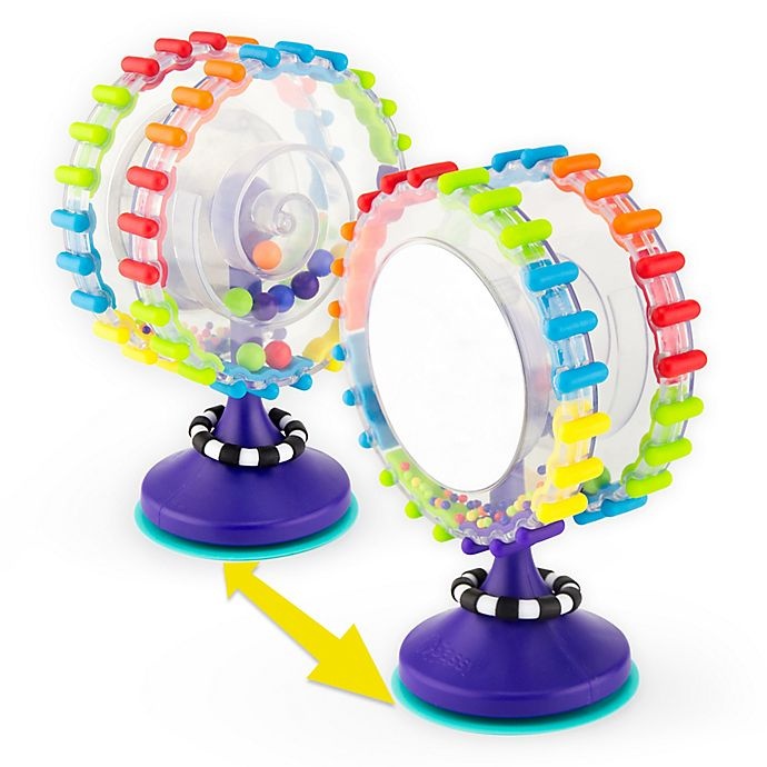 slide 4 of 5, Sassy Whimsical Wheel High Chair Toy, 1 ct