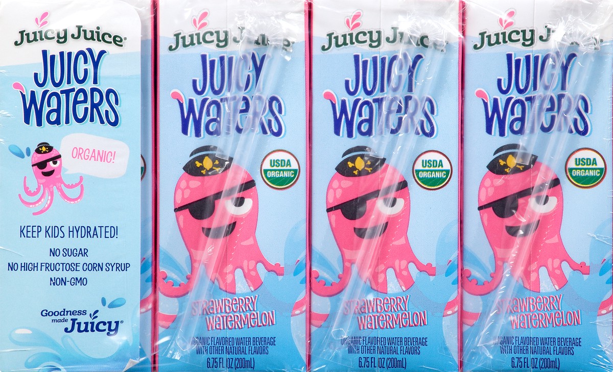 slide 3 of 10, Juicy Juice Straw Wtrmelon Juicy Water 0-24% - 54 fl oz, 8 ct