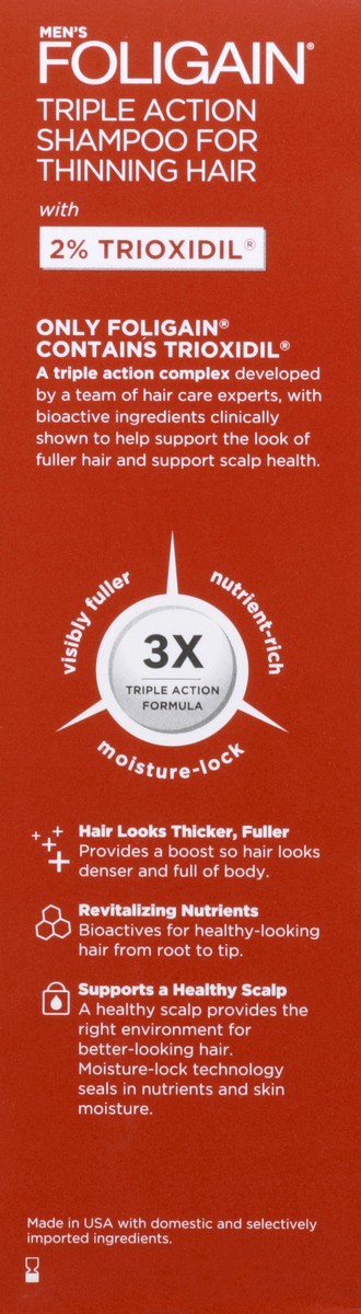 slide 3 of 4, Foligain Shampoo 8 oz, 8 oz