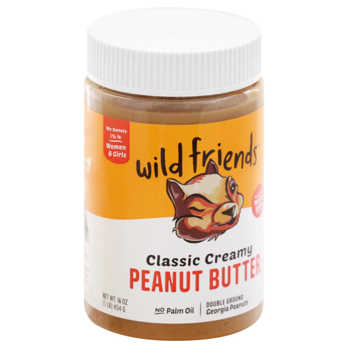 slide 9 of 13, Wild Friends Classic Creamy Peanut Butter 16 oz, 16 oz