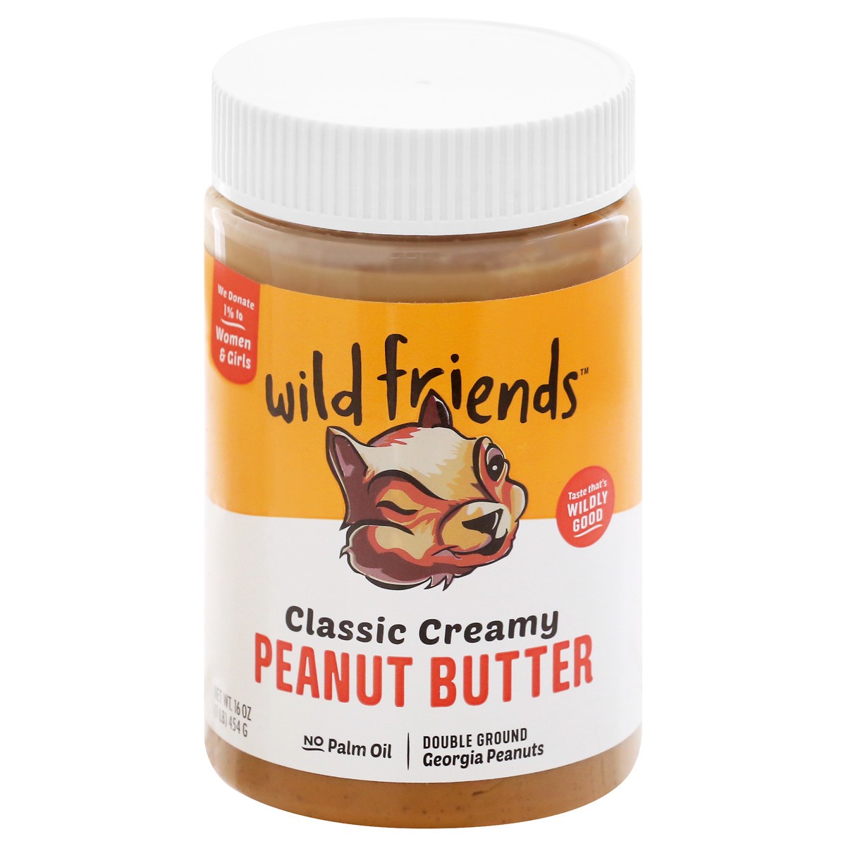 slide 8 of 13, Wild Friends Classic Creamy Peanut Butter 16 oz, 16 oz