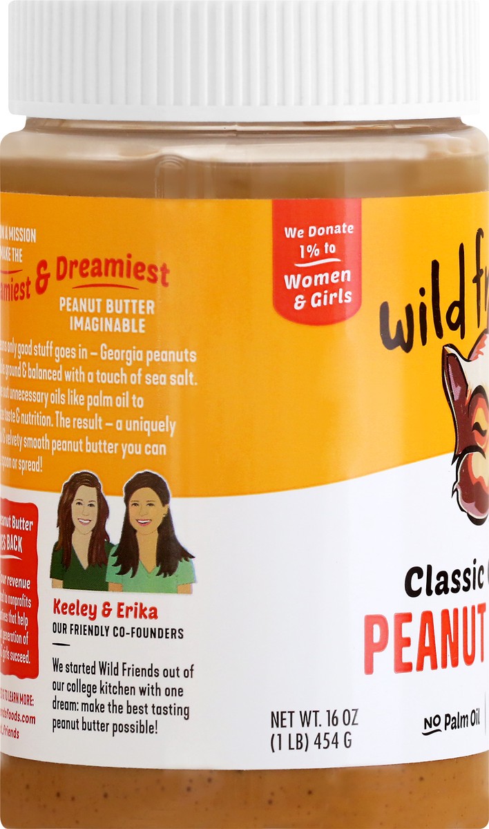 slide 4 of 13, Wild Friends Classic Creamy Peanut Butter 16 oz, 16 oz