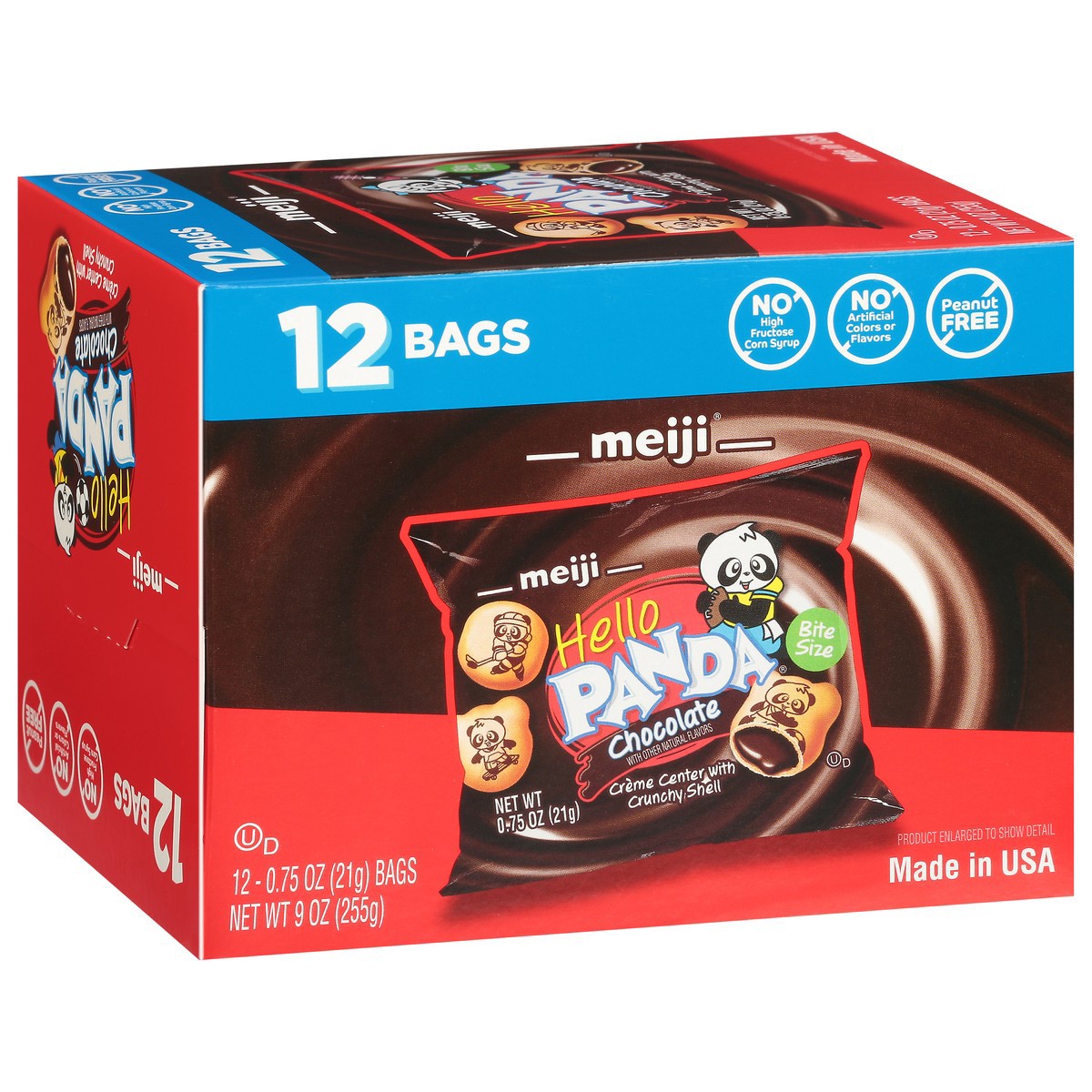 slide 2 of 11, Meiji Cookie, Chocolate, Hello Panda, Bite Size, 12 Bags, 12 ct