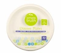 slide 1 of 1, Simple Truth Dinner Plates, 32 ct