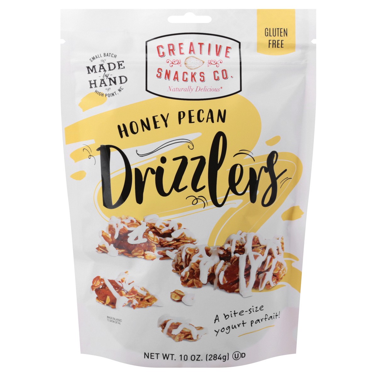 slide 7 of 13, Creative Snacks Honey Pecan Drizzlers 10 oz, 10 oz