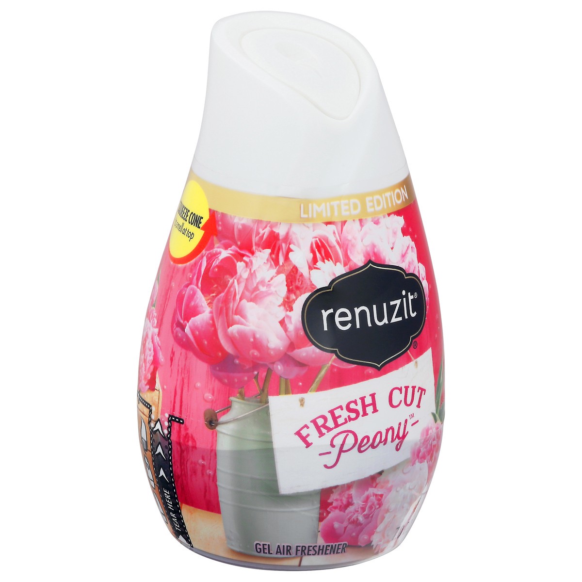 slide 11 of 13, Renuzit Fresh Cut Peony Gel Air Freshener 7.0 oz, 7 oz
