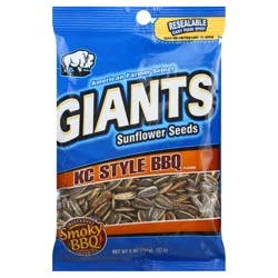 Giants Sunflower Seeds, KC Style BBQ Flavor, 5 Ounce
